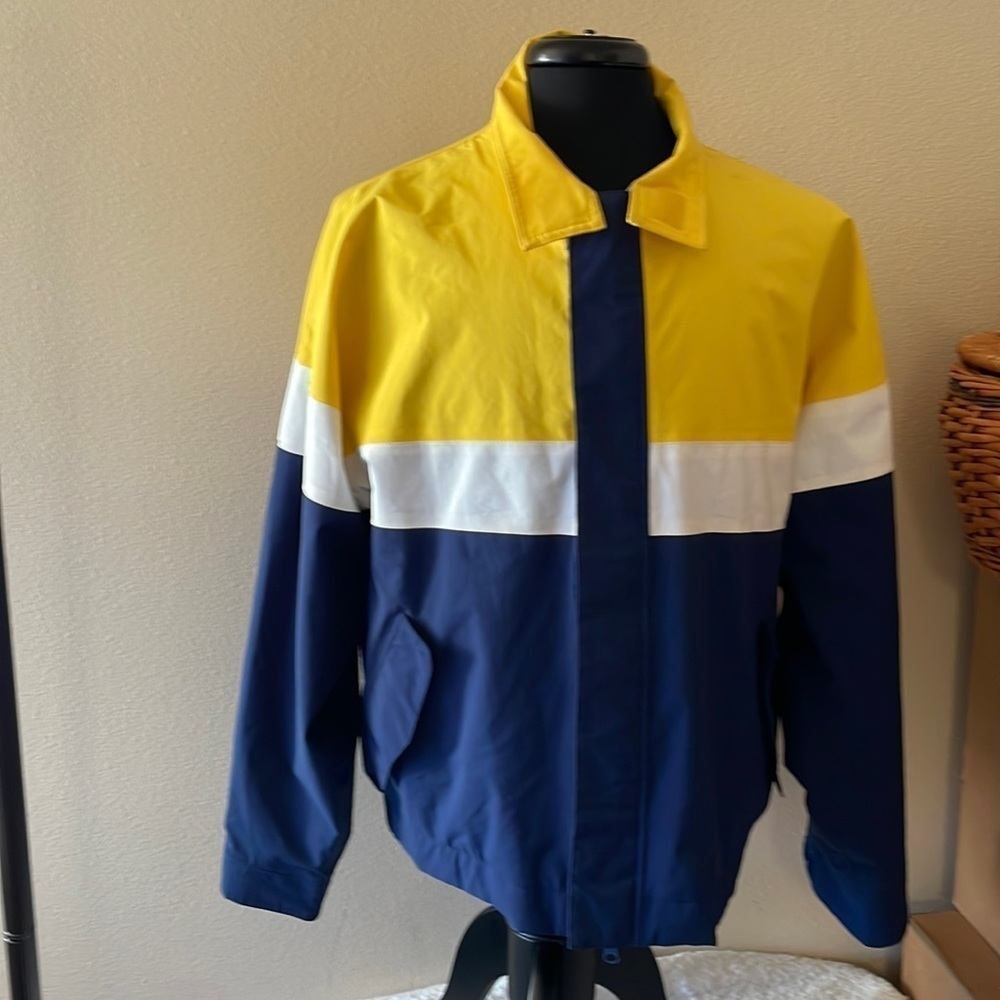 Tourney Goretex Full Zip Golf Jacket Size Large